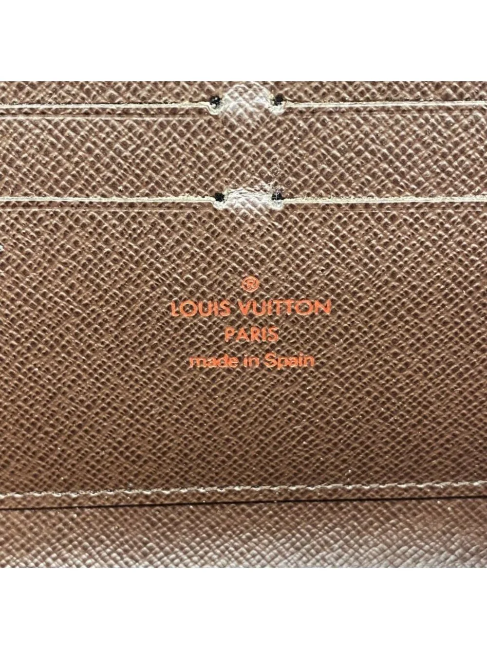 Louis Vuitton Wallet Damier Zippy Ebene